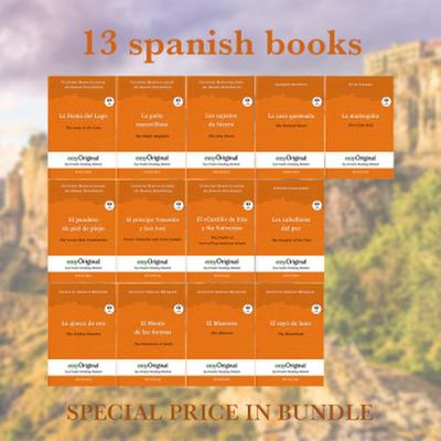13 spanish books (books + 13 audio-CDs) - Ilya Frank’s Reading Method, m. 13 Audio-CD, m. 13 Audio, m. 13 Audio, 13 Teile