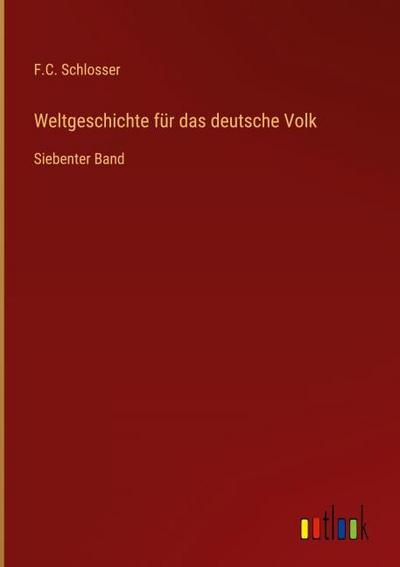 Weltgeschichte für das deutsche Volk