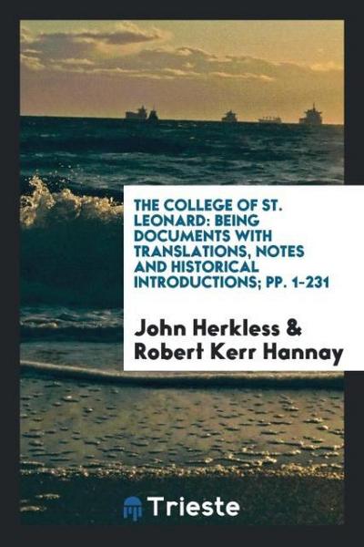 The College of St. Leonard