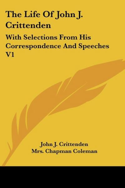 The Life Of John J. Crittenden