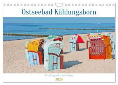 Ostseebad Kühlungsborn. Erholung mit allen Sinnen (Wandkalender 2026 DIN A4 quer), CALVENDO Monatskalender