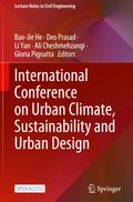 International Conference on Urban Climate, Sustainability and Urban Design