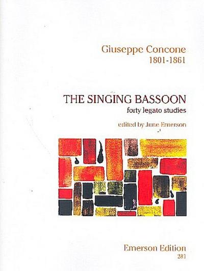 The singing Bassoon40 legaty studies