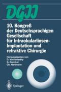 10.Kongreß der Deutschsprachigen Gesellschaft für 