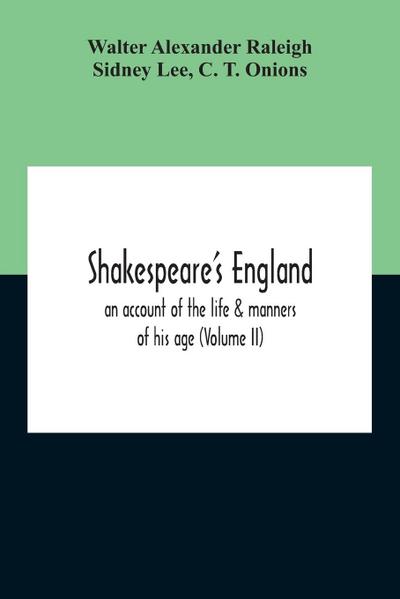 Shakespeare’S England