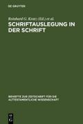 Schriftauslegung in der Schrift