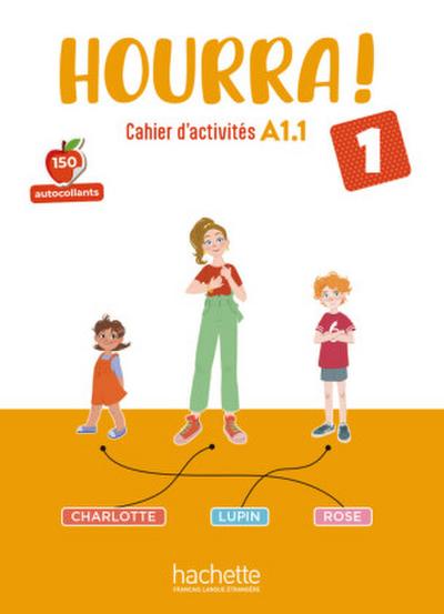 Hourra ! 1, m. 1 Buch, m. 1 Beilage