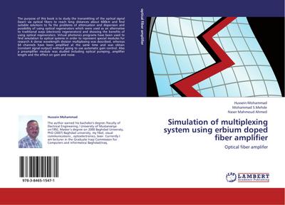Simulation of multiplexing system using erbium doped fiber amplifier