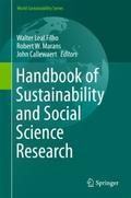 Handbook of Sustainability and Social Science Rese