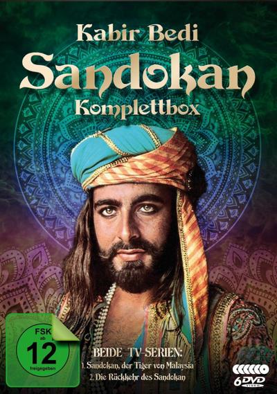 Sandokan (1976/1996), 6 DVD (Komplettbox)