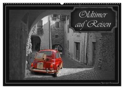 Oldtimer auf Reisen (Wandkalender 2026 DIN A2 quer), CALVENDO Monatskalender