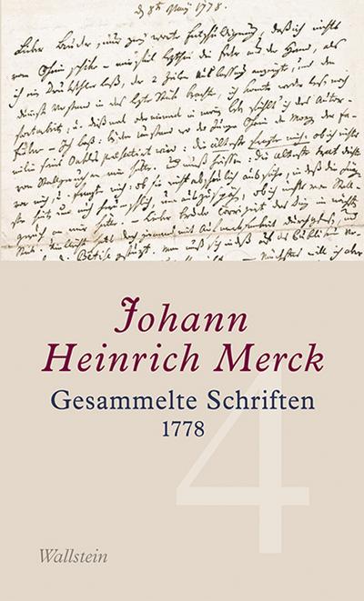 Merck, Schriften 1776-1777