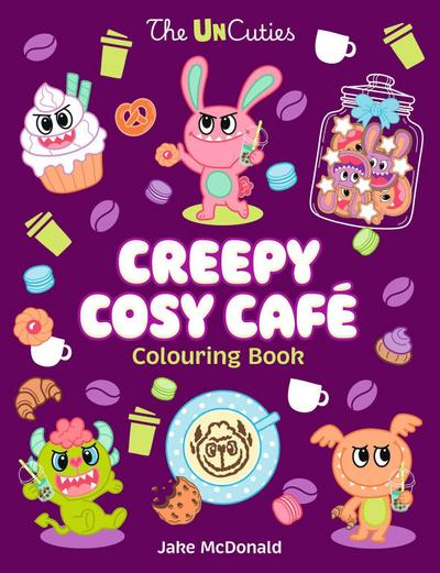 The UnCuties Creepy Cosy Café Colouring Book