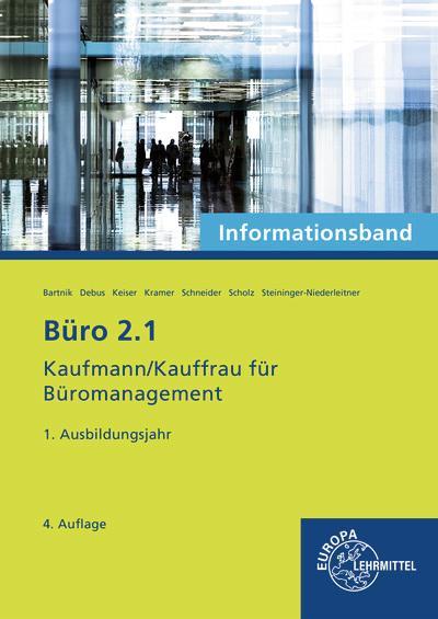 Büro 2.1 - Informationsband - 1. Ausbildungsjahr