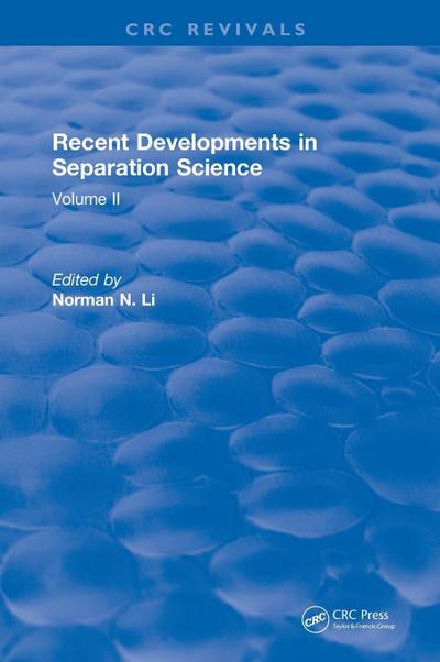 Recent Developments in Separation Science