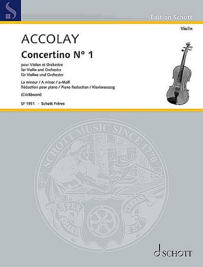Concertino Nr. 1 a-Moll: Violine und Klavier.