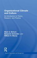 Organizational Climate and Culture