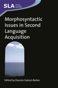Morphosyntactic Issues in Second Language Acquisition
