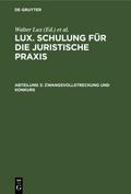 Zwangsvollstreckung und Konkurs