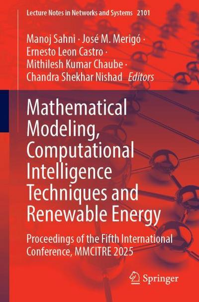 Mathematical Modeling, Computational Intelligence Techniques and Renewable Energy