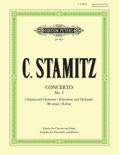 Clarinet Concerto No. 3 in B flat