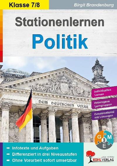 Stationenlernen Politik / Klasse 7-8