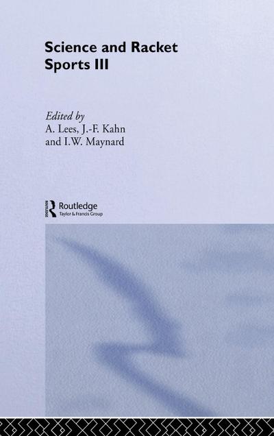 Science and Racket Sports III