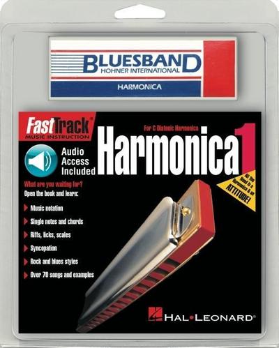 Fasttrack Mini Harmonica Pack Book/Online Audio