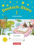 Deutsch-Stars - Allgemeine Ausgabe - 1. Schuljahr: Lesetraining - Übungsheft - Mit Lösungen