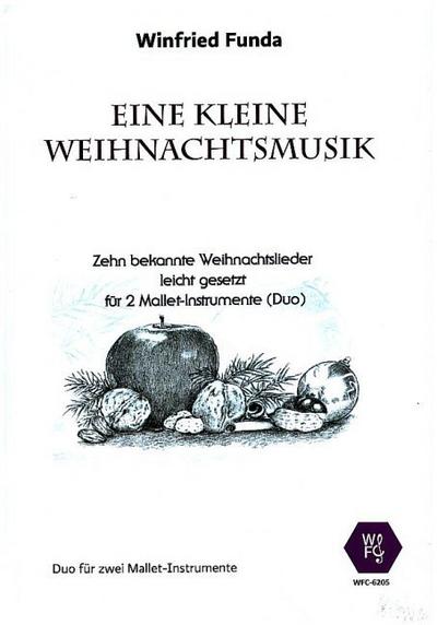 Eine kleine Weihnachtsmusikfür 2 Mallet-Instrumente (+Text)