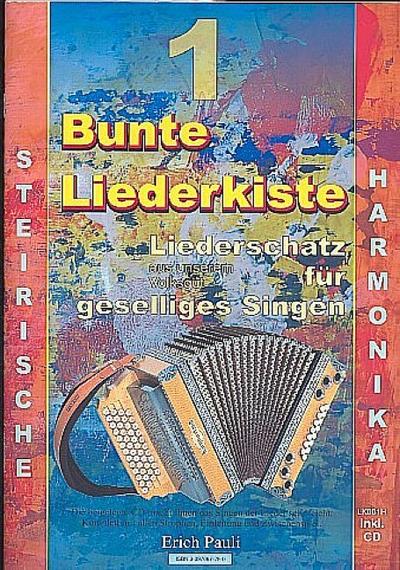 Bunte Liederkiste Band 1 (+CD)für Steirische Harmonika