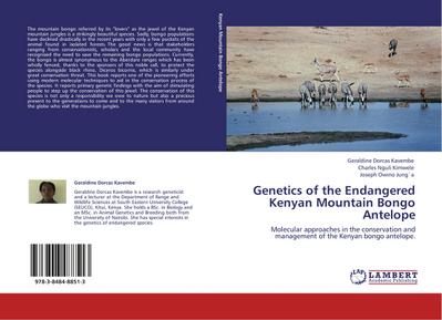 Genetics of the Endangered Kenyan Mountain Bongo Antelope