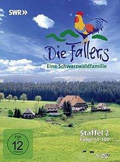 Die Fallers, Eine Schwarzwaldfamilie, DVDs Folge 51-100, 9 DVDs