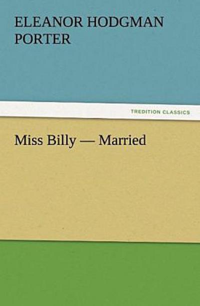 Miss Billy - Married