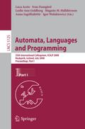 Automata, Languages and Programming