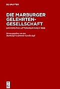 Die Marburger Gelehrten-Gesellschaft