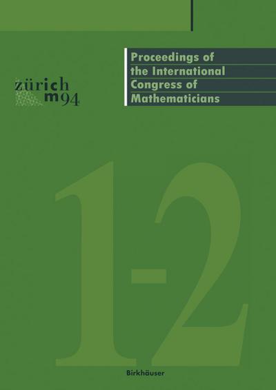Proceedings of the International Congress of Mathematicians, m. 2 Buch