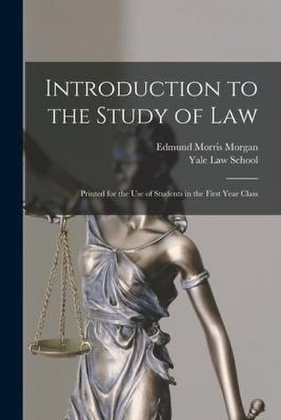 Introduction to the Study of Law