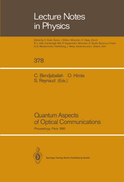 Quantum Aspects of Optical Communications