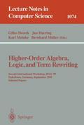Higher-Order Algebra, Logic, and Term Rewriting
