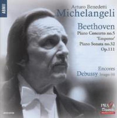 Benedetti Michelangeli, A: Klavierkonz.5/Sonate 31/Images (4