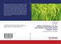 Effect of fertilizers on the Leaf folder and Brown plant hopper insect