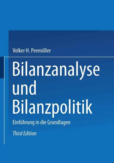 Bilanzanalyse und Bilanzpolitik