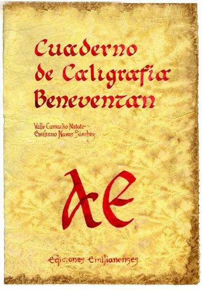 Cuaderno de caligrafía (beneventan)