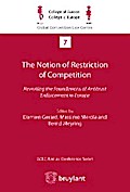The Notion of Restriction of Competition