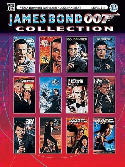 James Bond 007 Collection for Strings: Viola/Bratsche, Klavierbegleitung (incl. CD)