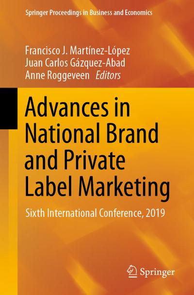 Advances in National Brand and Private Label Marketing