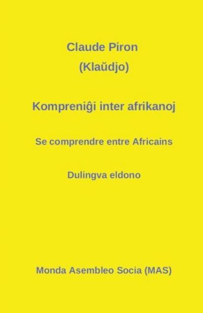 Kompreni¿i inter afrikanoj