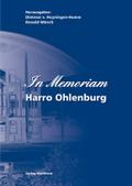 In Memoriam - Harro Ohlenburg