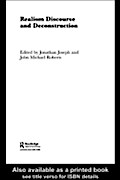 Realism Discourse and Deconstruction